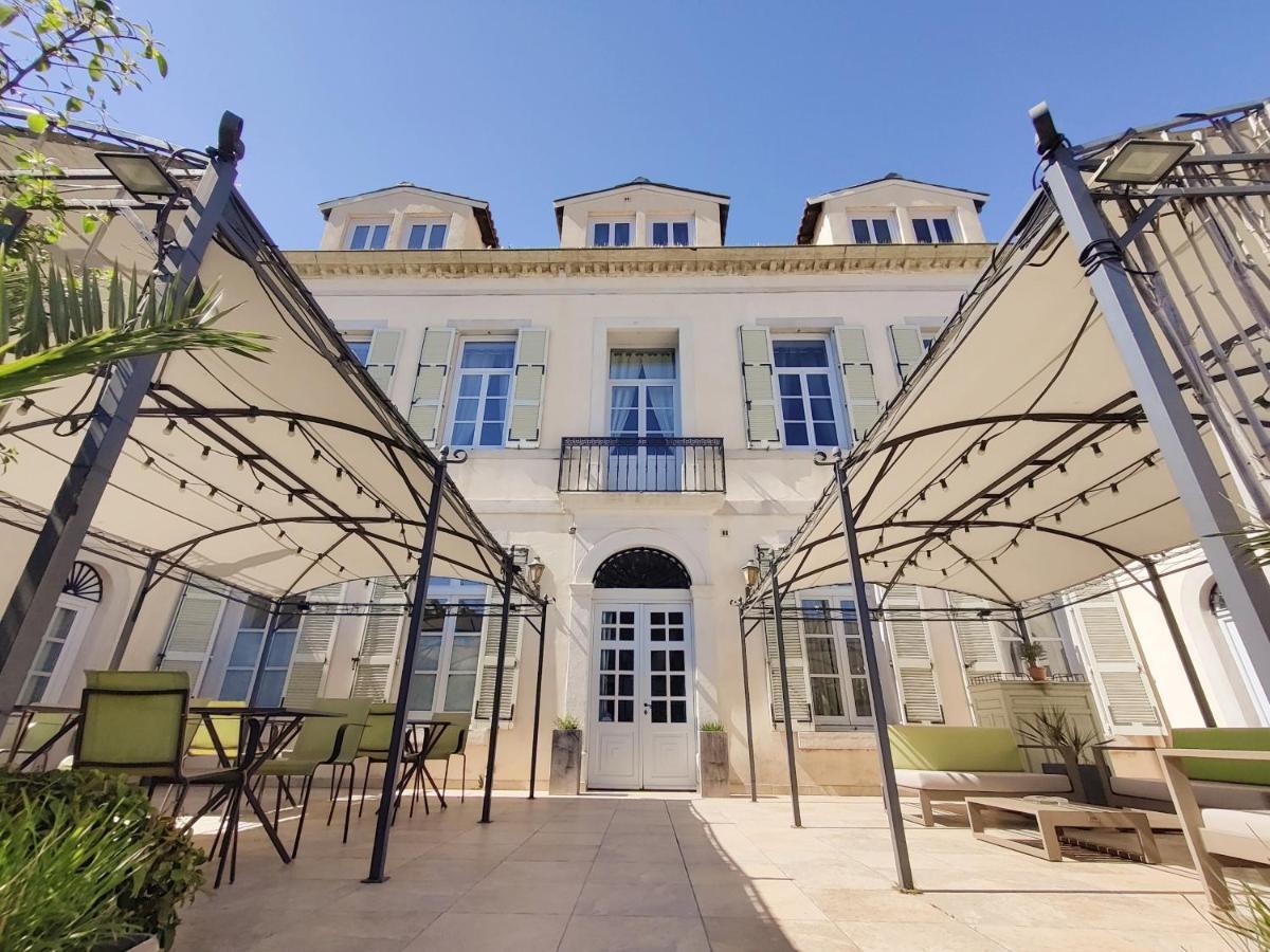 Chambres D'Hotes - Bed And Breakfast Les Palmiers Mèze Exterior foto