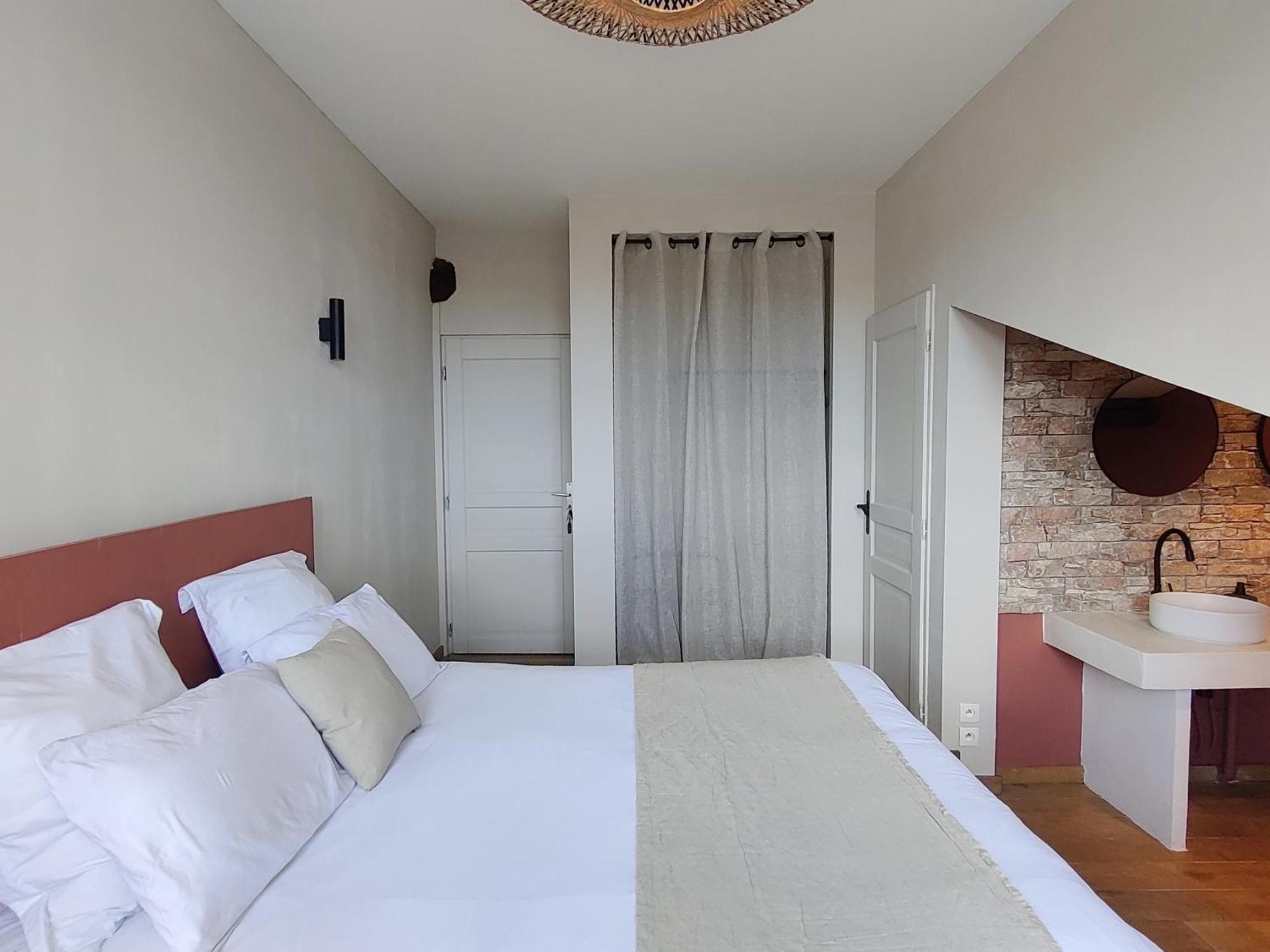 Chambres D'Hotes - Bed And Breakfast Les Palmiers Mèze Cameră foto